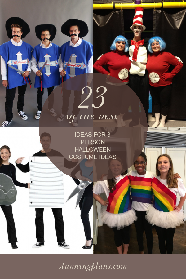 23 Of the Best Ideas for 3 Person Halloween Costume Ideas Home